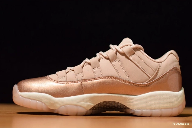 11 Air Low GS Gold Jordan Rose AH7860-105 1116